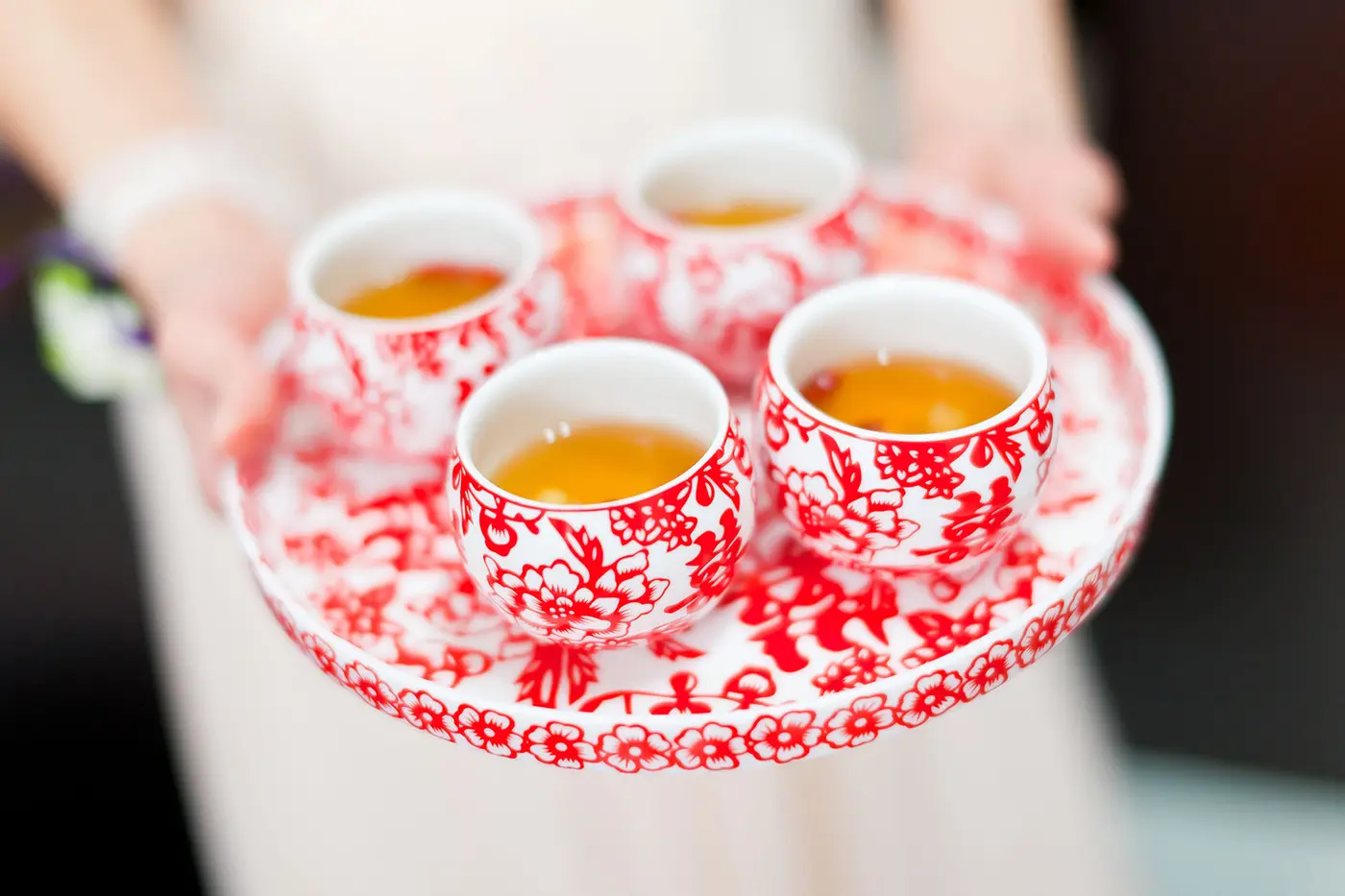 Overflowing Tea Thermoses